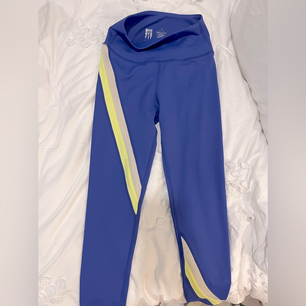Barry’s purple/blue leggings size S